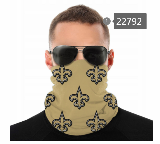 2021 NFL New Orleans Saints 133 Dust mask with filter